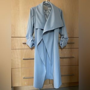 Stunning light blue trench style coat - Sois & Kyo